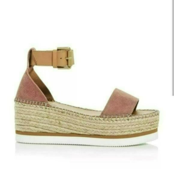 See by Chloe Glyn Platform Wedge Espadrille Sandal - Picture 4 of 7